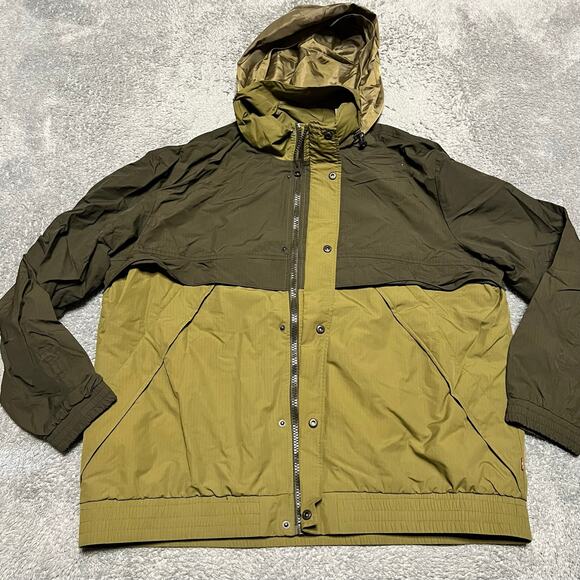 Levi's Other - Levis Ripstop Jacket Mens XXL Green Nylon Hooded Coat Outdoor